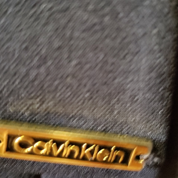 Calvin Klien Women' Navy Belted Jacket SZ 4 - Picture 5 of 16